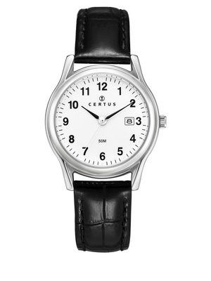 montre-femme-ronde-cuir-644385