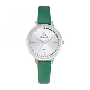 montre-femme-bracelet-cuir-vert-go-699495
