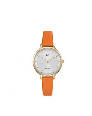 montre-femme-bracelet-cuir-orange-go-699947