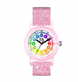 montre ice watch learning pink glitter 022689