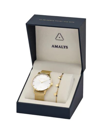 coffret-montre-bijou-femme-bracelet-acier-Amalys-AMW-193
