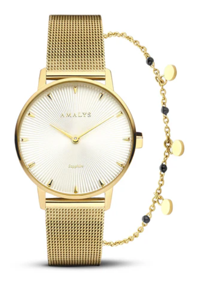 coffret-montre-bijou-femme-bracelet-acier-Amalys-AMW-193