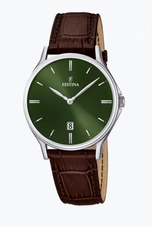 montre-homme-bracelet-cuir-festina-F16745/6