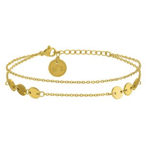 Bracelet N°3 Bijoux en acier doré