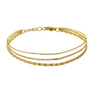 Bracelet N°3 Bijoux en acier doré