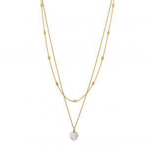 Collier N°3 Bijoux en acier doré