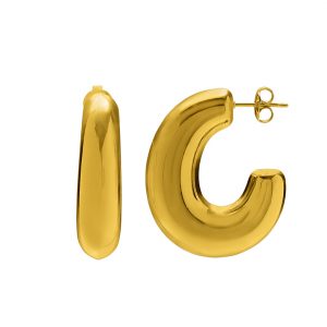 Boucles d'oreilles N°3 Bijoux en acier doré
